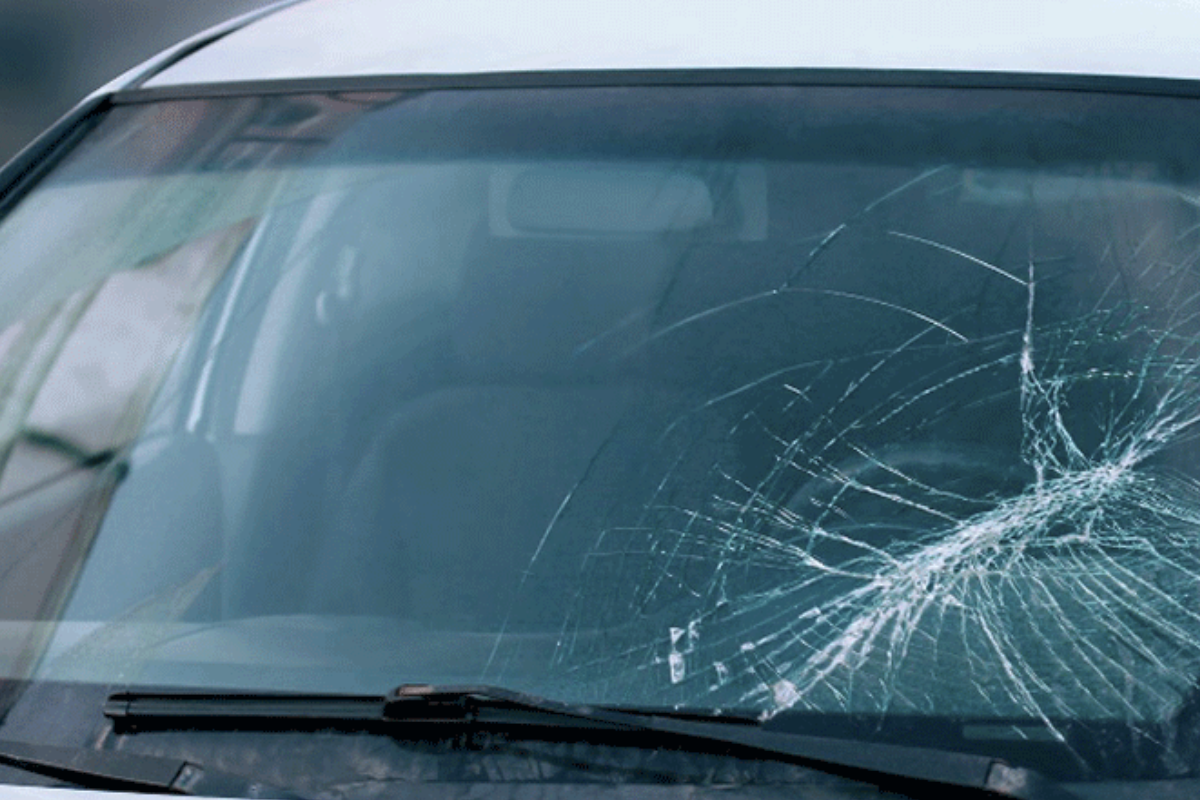 Car in Glass